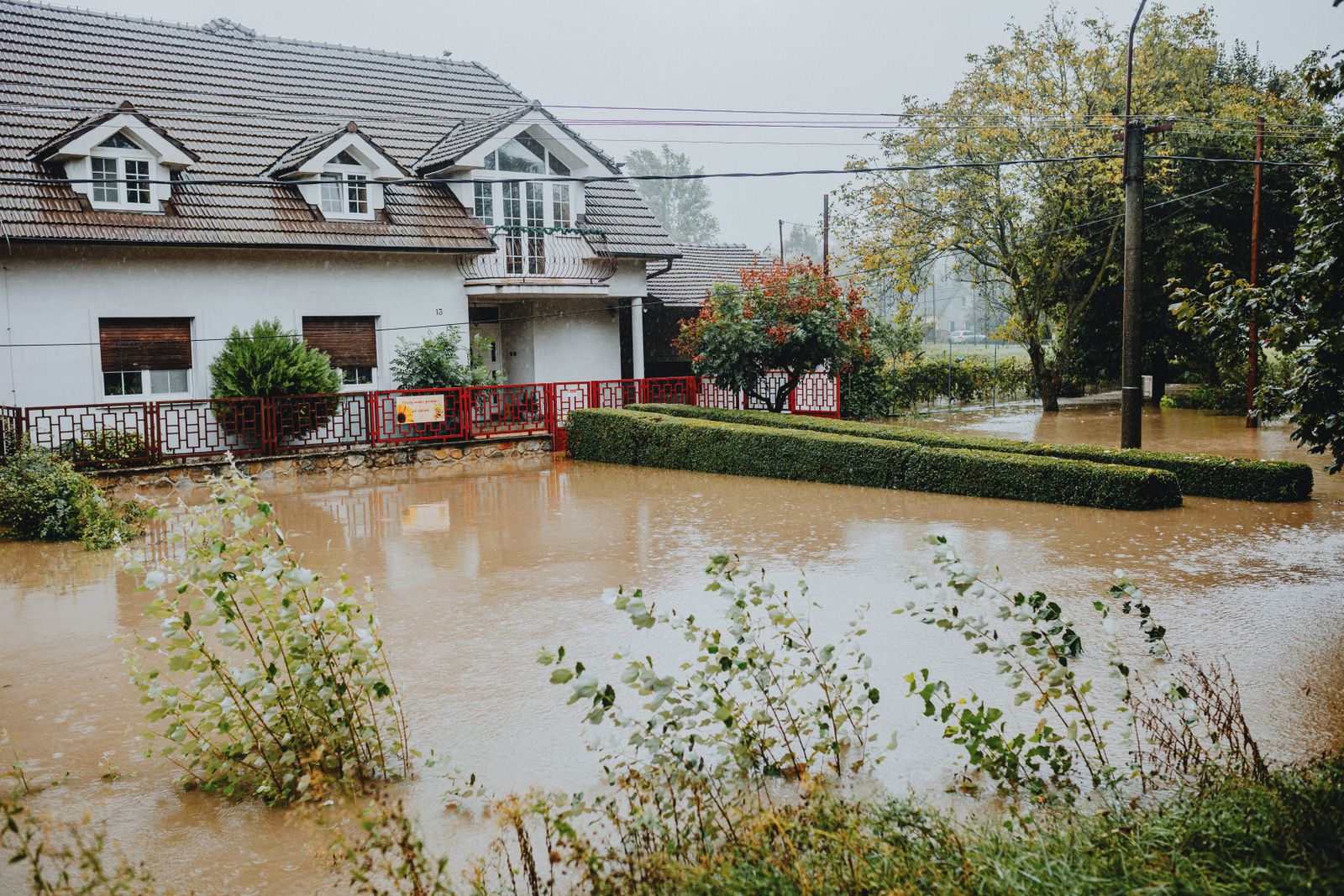 flooded house used in a public adjuster Ohio claim-file decision game
